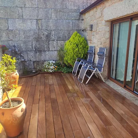 Villa O Inino Casita Rural Costera O Grove Esterno foto